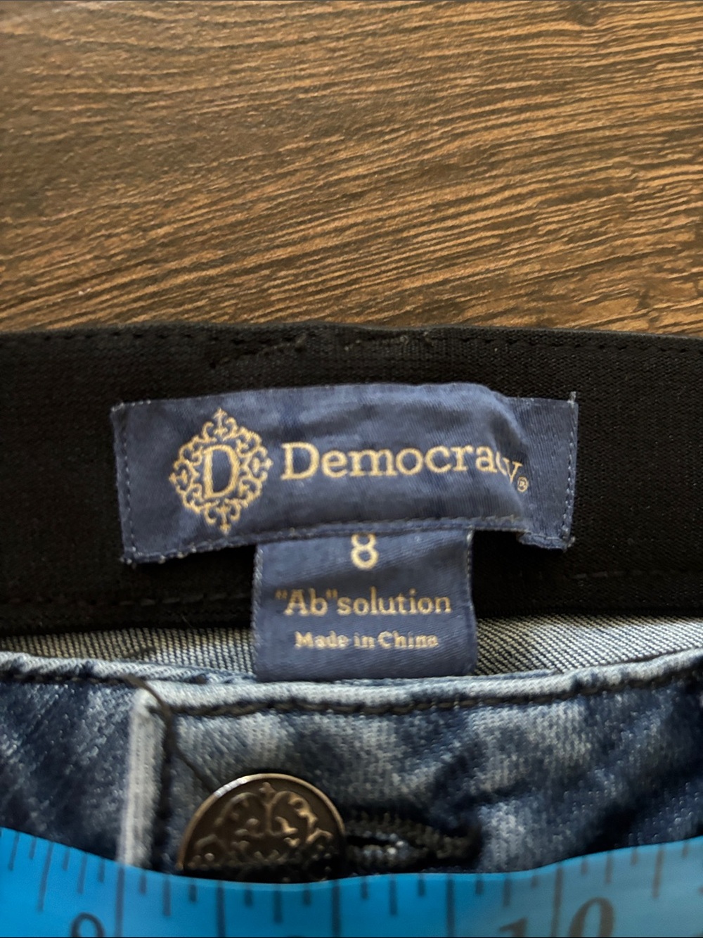 Democracy Mid-Rise Straight Jeans - Picture 2 of 5